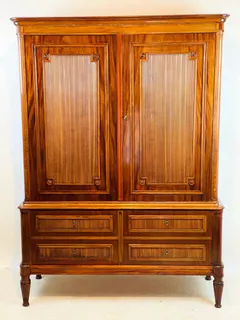 Aufsatzschrank im gustavianischen Stil, Mahagoni, Anfang 20. Jh., Ansicht 3