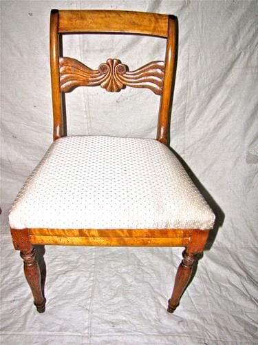 Paar Biedermeier-Stühle, Birke, um 1830, Ansicht 2