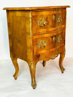 Kommode im Stil des Dresdner Barock, Nussbaum, um 1870, Ansicht 3
