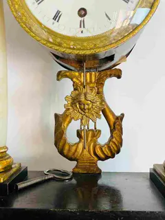 Wiener Hausherrenuhr, 1830er Jahre, Ansicht 3