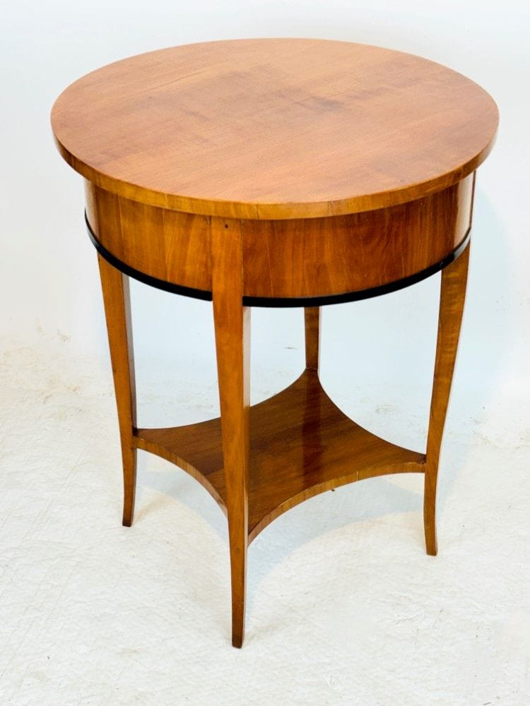 Biedermeier-Beistelltisch, Kirschbaum, Thüringen, um 1820, Ansicht 1