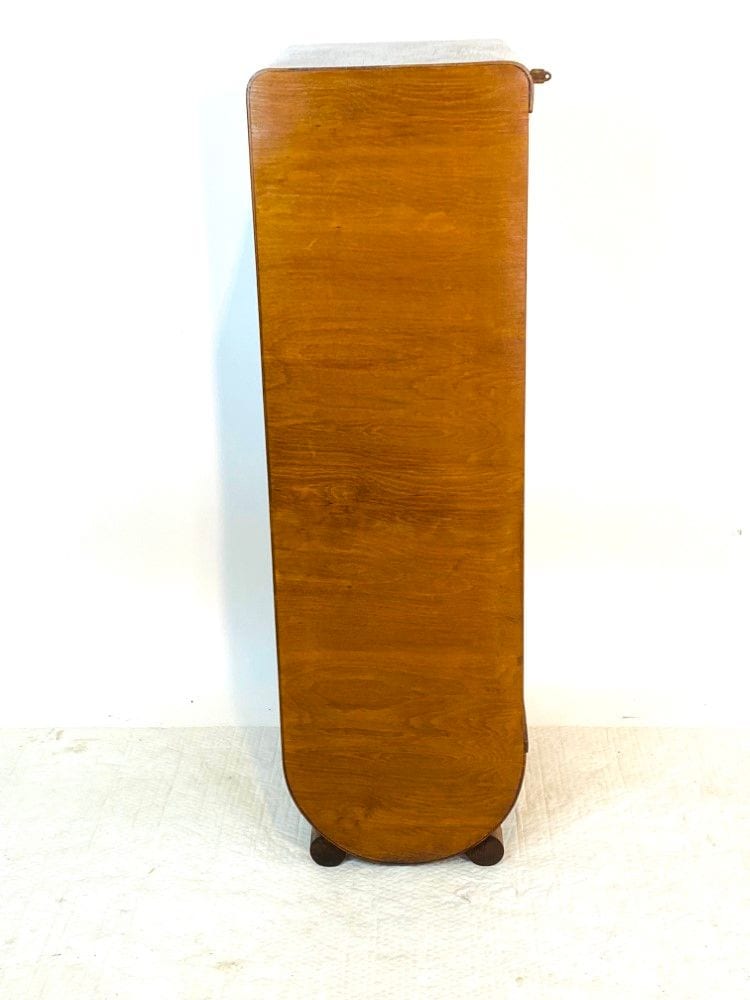 Rollladenschrank, Aktenschrank, Eiche, 50er Jahre, Ansicht 4