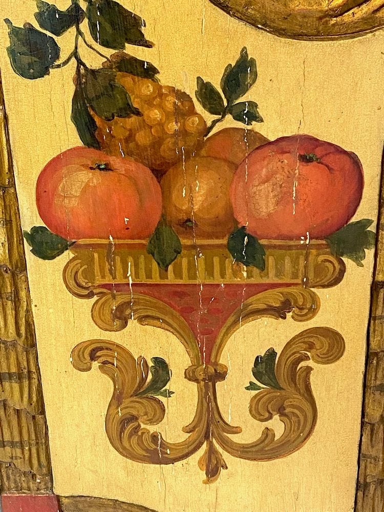 Gefasster Bauernschrank, Barock, Süddeutschland, 18. Jh., Ansicht 12