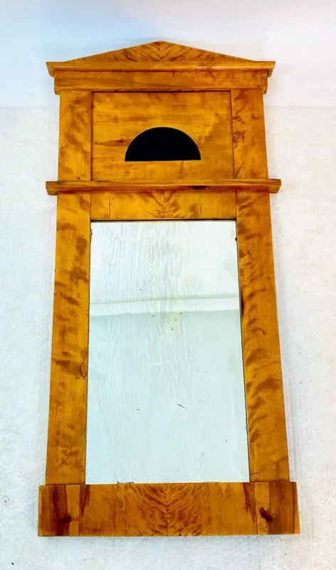 Biedermeier-Spiegel, Birke, Berlin um 1820