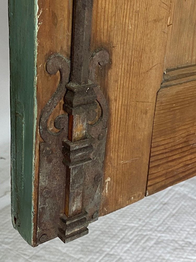 Bremer Sonnenschrank, um 1790, originale Fassung freigelegt, Ansicht 10