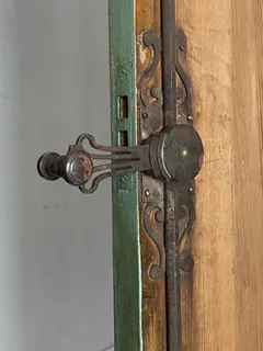 Bremer Sonnenschrank, um 1790, originale Fassung freigelegt, Ansicht 9