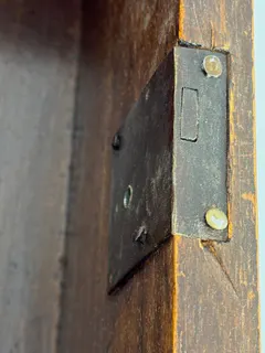 Kleine Biedermeier-Kommode, zweischübig, Birke, Brandenburg, um 1820, Ansicht 5