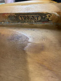 Paar Thonet-Armlehnstühle, Bugholz, Buche, Wien, Anfang 20. Jh., Ansicht 2