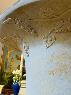 Große Gartenamphore, Sandsteinguss, im klassizistischen Stil, Ansicht 6