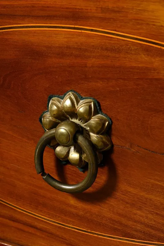Viktorianischer Schreibschrank mit Aufsatzvitrine, Mahagoni, England, Ende 19. Jh., Ansicht 4