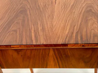 Biedermeier-Nähtisch, Nussbaum, Weimar, um 1820, Ansicht 3