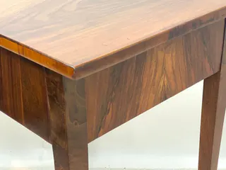 Biedermeier-Nähtisch, Nussbaum, Weimar, um 1820, Ansicht 5