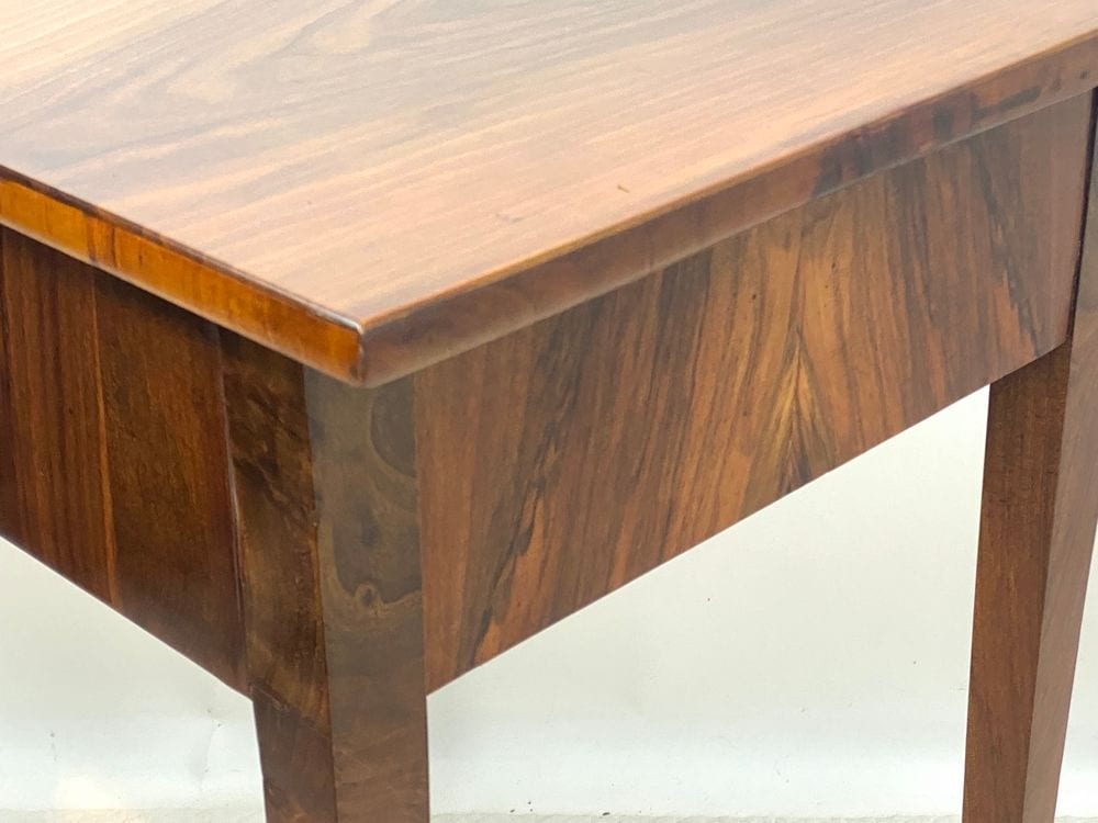 Biedermeier-Nähtisch, Nussbaum, Weimar, um 1820, Ansicht 5