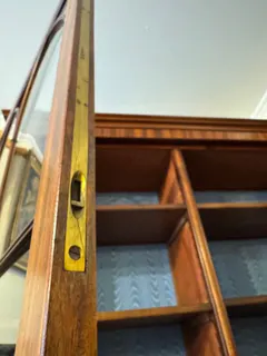 Viktorianischer Bücherschrank, Mahagoni, England, Ende 19. Jh., Ansicht 10