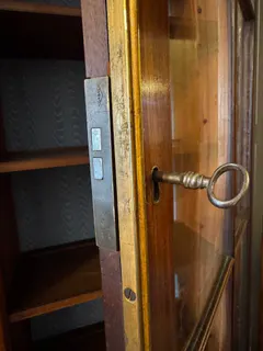 Viktorianischer Bücherschrank, Mahagoni, England, Ende 19. Jh., Ansicht 11