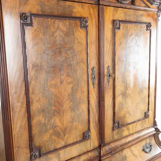 Klassizistische Aufsatzkommode, Mahagoni, Schleswig-Holstein um 1785, Ansicht 11