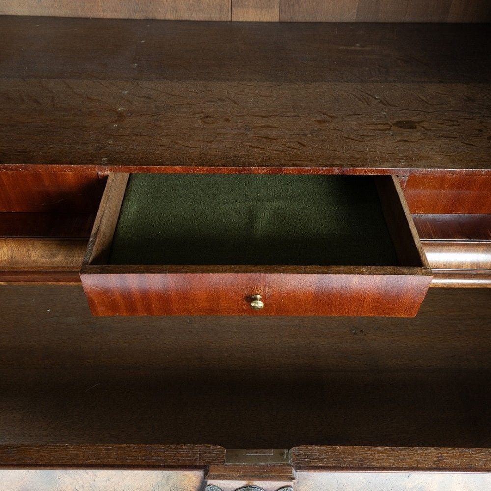 Klassizistische Aufsatzkommode, Mahagoni, Schleswig-Holstein um 1785, Ansicht 4