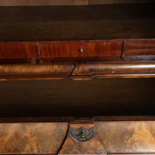 Klassizistische Aufsatzkommode, Mahagoni, Schleswig-Holstein um 1785, Ansicht 7