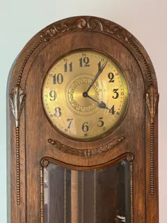 Standuhr, Eiche, Deutschland, um 1920/30, Ansicht 2