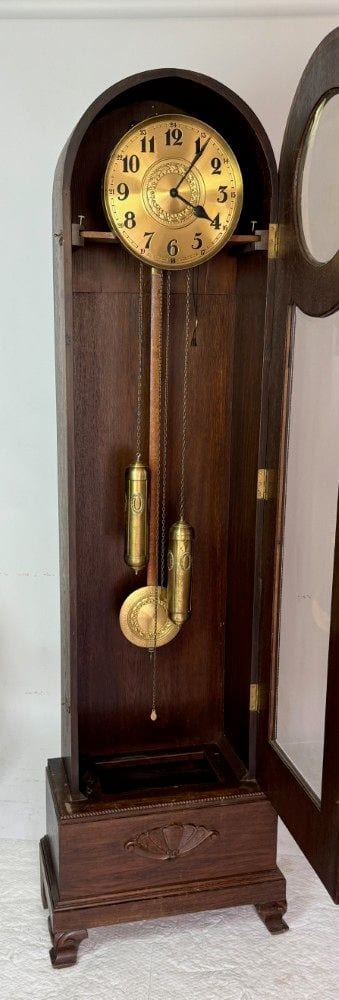 Standuhr, Eiche, Deutschland, um 1920/30, Ansicht 4