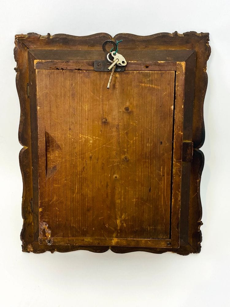 Biedermeier-Rahmenuhr, Wien um 1840, Ansicht 4