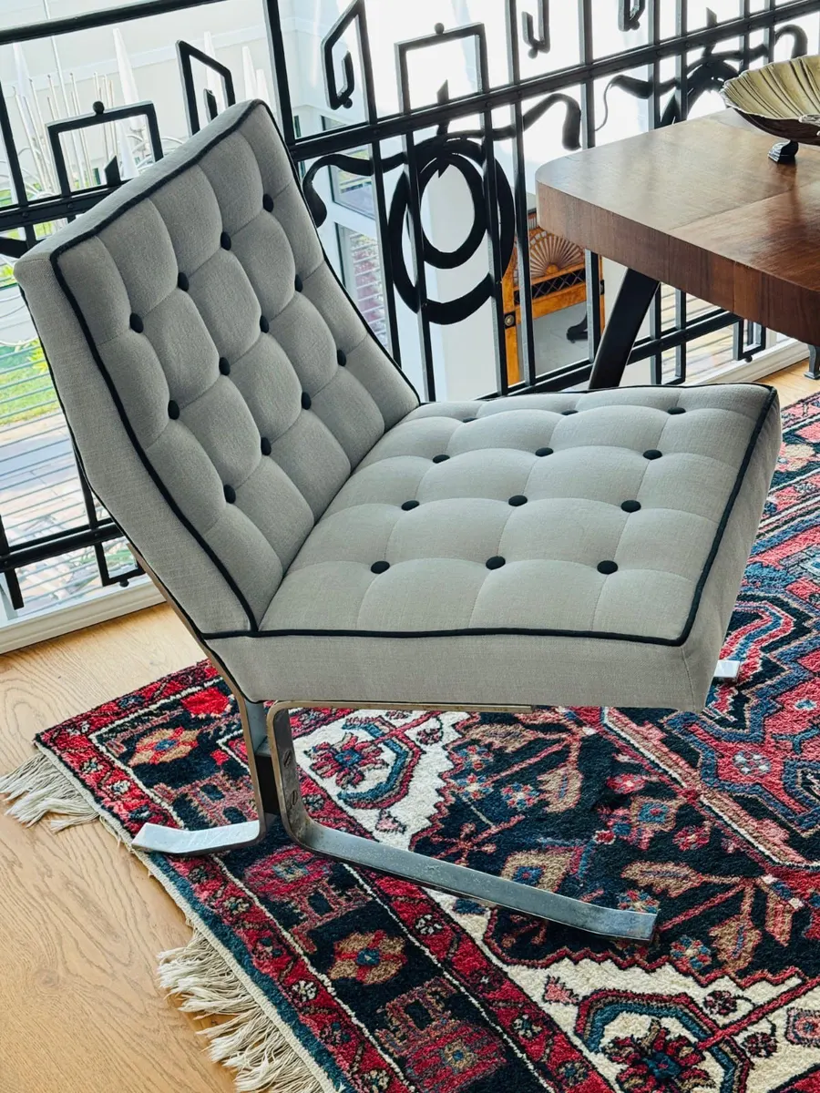 Zwei Sessel, 70er Design, elegante Vintage-Sessel n. Rudolf Horn, Ansicht 3