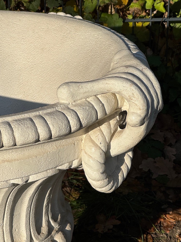 Große Amphore, Pflanzgefäße, Gartenvase im Barockstil, Steinguss, Klassik — Ansicht 4