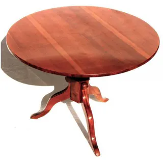 Runder Biedermeier-Klapptisch, Kirsche, um 1820, Ansicht 1