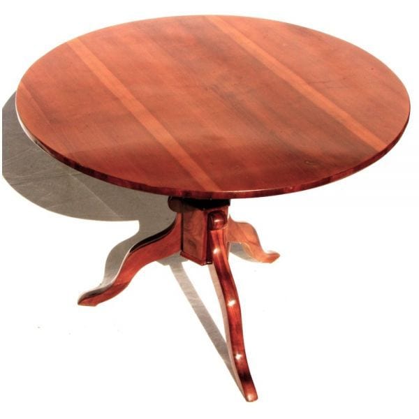 Runder Biedermeier-Klapptisch, Kirsche, um 1820