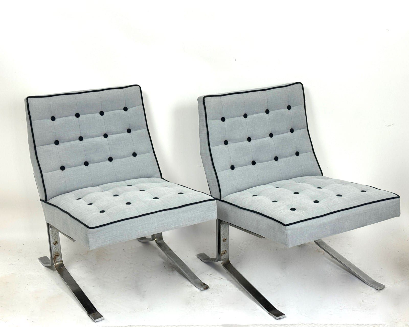 Zwei Sessel, 70er Design, elegante Vintage-Sessel n. Rudolf Horn — Ansicht 1